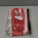 LimBridge Christmas Refrigerator Door Handle Cover, Design with Snowflakes, Two Sizes Red 8pcs Handle Cover for Kitchen Fridge, Microwave, Dishwasher Handle Decorations