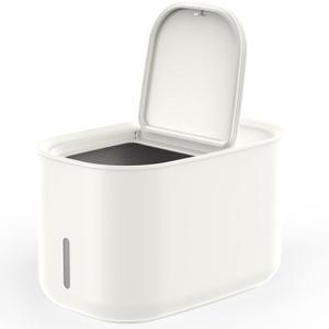 Zuutii Rice Storage Container,Food Container, Dry Food Storage, Pet Food Dispenser, 6.9Qt/11lbs Large Storage Bin with Lid,Silicone Ring & Moisture Proof,for Grain Cereal Soybean Corn,Light Cream