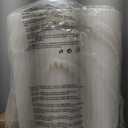 20.3" Planter Stand for Outdoor, Plastic Striped Flower Pots, Plastic Striped Planter Stand with 3 Holder, Flower Pots Stand for Porch Decor, Indoor/Outdoor Patio Planters, Balcony, White