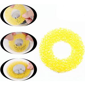 FATHER.SON Drain Hair Catcher, Sink Strainer Protector Stopper for Pop Up Drains Bathtub Washing Basin, Easy to Install and Use