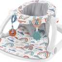 Fisher-PriceSit-Me-Up Floor Seat, Rainbow Showers