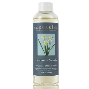 Cocorrína Reed Diffuser Refill - Cashmere Vanilla 6.7 oz. Scented Oil for Reed Diffuser Home Fragrance for Bedroom, Bathroom Home Decor