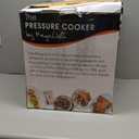 MegaChef 12 Quart Digital Pressure Cooker with 15 Preset Options and Glass Lid, Silver