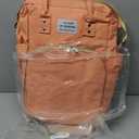 Generic Unisex Diaper Bag - Western Baby Backpack with Insulated Pockets | Multi-functional Baby Bag | Waterproof Baby Travel Bag - Pink, Medium