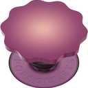 PopSockets Phone Grip with Expanding Kickstand, Adhesive Grip - Molded Flower Rd Rd Wine Translucent