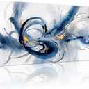 Lapremoly Wall Art For Living Room Canvas Prints Minimalism Decor Posters Large Wall Decor for Bedroom Abstract Colorful Painting Hang Pictures For Office Decoration Hotel Room Wall Artwork 30"X60"