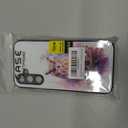 Bxgolkgd Designed for Samsung Galaxy A14 5G 6.6" 2023 Case,Tempered Glass Back Cover Designed with Silicone TPU Shockproof Anti-Scratch Bumper - Cute Owl