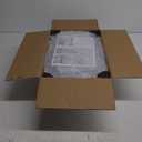 Thicken & Sturdy Clear Shoe Storage Organizer with Magnetic Door, Stackable Boxes for Closet, Foldable Space-Saving Shoe Rack for Sneaker Boot Container, Plastic Shoe Cabinet Shoe Box 6 Pack, White