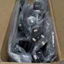 Double Clothing rack, Clothes Rack for Hanging Clothes- 50" Adjustable Rod Rolling Metal Garment Rack with Wheels, Load 150 LBS, Black