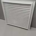 Zepoty 16"x16" Paintable Aluminum Alloy Gable Vent with Screen