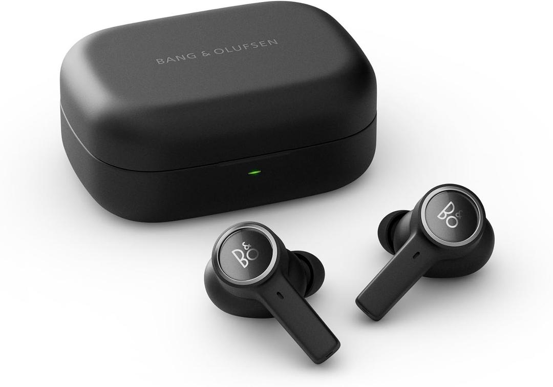 Bang & Olufsen Beoplay EX - Wireless Bluetooth Earphones with Microphone and Active Noise Cancelling, Waterproof, 20 Hours of Playtime (Black Anthracite)