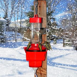 Hummingbird Feeder Heaters for Outdoors, Heated Hummingbird Feeder Attaches to Feeder Bottom, Bird Feeder Heater Backyard Hearth for Outdoor Garden Patio Yard Red Hummingbird Feeder Heaters for Outdoors, Heated Hummingbird Feeder Attaches to Feeder Bottom, Bird Feeder Heater Backyard Hearth for Outdoor Garden Patio Yard Red