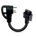 NEMA TT-30P Adapter for Tesla Gen 2 Mobile Charger, 240V 24 AMP NEMA TT-30P Male Plug to Gen II Mobile Connector for Tesla Motors Model 3/Y/S/X