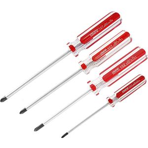 4Pcs Triwing Screwdriver Set 4 Sizes 3mm, 4mm, 5mm, 6mm, Magnetic Y Shaped Tip Screwdriver Set, Tri Point Tip Screwdriver with Plastic Handle