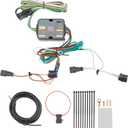 Dasbecan 56474 Trailer Hitch Wiring Harness Kit Compatible with Kia Sorento 2022 Sportage 2022 2023 (4-Way Flat Trailer Connector Plug) Vehicle-Side