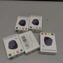 5 x TikTok Scrolling Ring - Remote Control for TikTok, Bluetooth Page Turner Ring Scroller for iPhone iPad, Camera Shutter Short Video and Music Remote Controller, iOS Android Phone Compatible (BLACK)