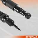 Rear Shock Strut Assembly Compatible with 2011-2013 Infiniti QX56 2014-2023 Infiniti QX80 2017-2023 Armada Shock Absorber OEM 562101LA8A E62101LA8A E62105ZW0A