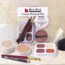 Ben Nye Theatrical Creme Personal Kit - OLIVE : DEEP PK-4