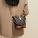 FOXLOVER Small Bucket Bag For Women Fashion Simplicity Crossbody Handbag Designer Shoulder Purse