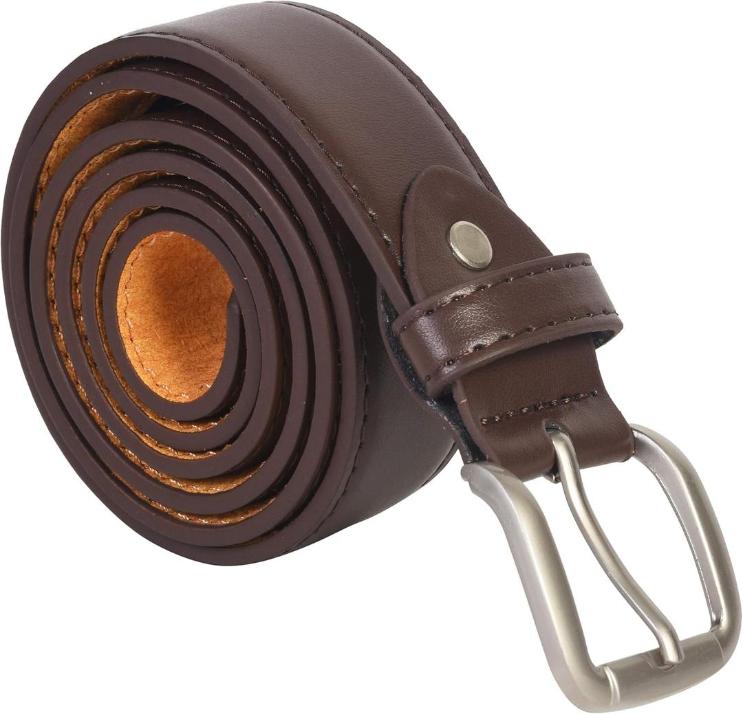 LB LEATHERBOSS Men's Brown Leather Money Belt Sizes 32 Through 56 (38)