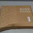 Pithfor Wooden Montessori Busy Board, Montessori Sensory Activity Board Toys for Kids Toddler Baby Boys Girls, for Autism & ADHD Motor Skills