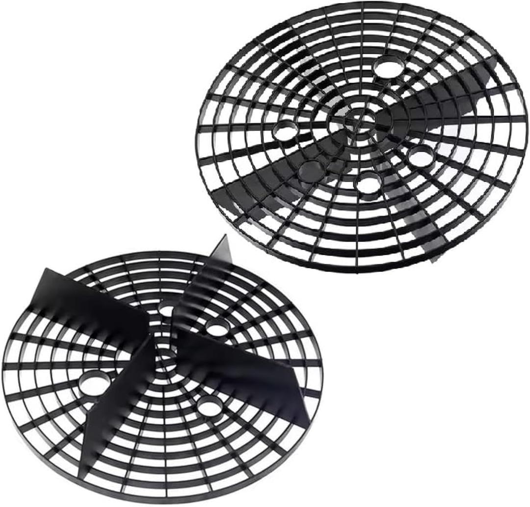 Plutreas Car Wash Bucket Insert - Fits 12 Inch or 3-5 Gallon Bucket, Dirt Guard Insert for Car Detailing (Black)