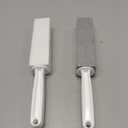 Toilet Bowl Cleaner Pumice Stone -Hard Water Stain Remover with Ergonomic Handle, Powerfully Removes Toilet Bowl RingsRust &LimeIdeal for Toilet Brush/BBQ Grills/Sink/Pool/Bathroom 2Pack