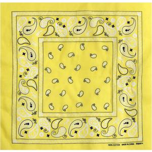 L&M 12Pcs Bandanas 100% Cotton Paisley Print Head Wrap Scarf Wristband