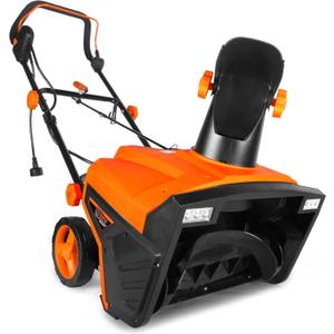 WEN Snow Thrower, 15-Amp 20-Inch Electric Snow Blaster with Dual LED Lights (5670)