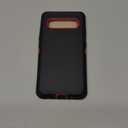 Case for Galaxy S10, Heavy-Duty Tough Rugged Shockproof Drop Protective Cover Cases for Samsung Galaxy S10, Black+Orange