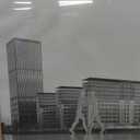 18x24 Poster Frame Set of 3, Natural Solid Wood Picture Frame with Exclusive Wood Grain, Wall Hanging