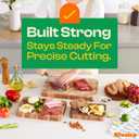 Riveira Acacia Wood Cutting Board  Versatile and Durable: Set Of 3 Pcs Rectangular Wooden Cutting Board  Natural Wooden Cutting Boards For Kitchen  Complete Acacia Wooden Chopping Board