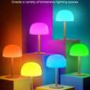 Waterproof Shower Lamp Cordless Lamp - 7500mAh Rechargeable Table Lamp, Bathroom Lamp, RGB 15 Colors & 3 Color Temperature Touch Dimmable, Shower Light for Inside Shower, Bathtub, Bedroom,1PC