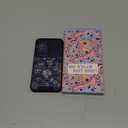 (2in1 for Samsung Galaxy S23 Case for Women Cute Girls Cover Gold Flower Girly Kawaii AestheticFloral Teens Design with Camera Cover and Ring Stand for Samsung S23 Case (for Samsung Galaxy S23, 4-Gold Flower)