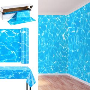 Mepase 1 Roll 1200 Inch x 54 Inch Under the Ocean Tablecloth Ocean Themed Backdrop Ocean Classroom Decor Mermaid Tablecloth Plastic Bulletin Board for Beach Birthday Party Decoration Mepase 1 Roll 1200 Inch x 54 Inch Under the Ocean Tablecloth Ocean Themed Backdrop Ocean Classroom Decor Mermaid Tablecloth Plastic Bulletin Board for Beach Birthday Party Decoration