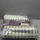 SUNROX All-Weather DryFast Foam Lounge Chair Cushion, FadeShield Water Resistant Chaise Lounge Cushions for Outdoor Patio Furniture with Adjustable Buckle Ties, 80x26 Inch, Husk Birch