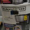 BLACK+DECKER 12 Cup Thermal Programmable Coffee Maker with Brew Strength and VORTEX Technology, Black/Steel