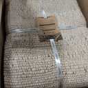 Jute Area Rug 6X9 ft Handwoven Natural Braided Rustic Carpet Large