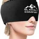 Glacial Comfort Migraine Relief Cap - Cold Therapy & Compression for Headache Relief, Adjustable & Reusable, Freezable, Odorless, Non-Toxic, Comfortable Fit for All Head Sizes, Mothers Day Gift Idea.