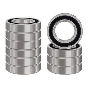 XIKE 10 Pcs 6904-2RS Bearings 20x37x9mm, Double Rubber Seals and Pre-Lubricated, Deep Groove Ball Bearing. XIKE 10 Pcs 6904-2RS Bearings 20x37x9mm, Double Rubber Seals and Pre-Lubricated, Deep Groove Ball Bearing.