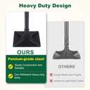 Tamper Tool 8 x 8 Inch with 48" Handle Heavy Duty Steel for Leveling