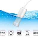 Portable Household Ultrasonic Cleaner 2.0 Version, Professional Mini Immersible Ultrasonic Cleaning Machine, Jewelry Cleaner for Cleaning Fruit, Vegetable, Dentures, Dishes, Clothes, Glasses, Jewelry