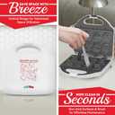 Spooky Mini Waffle Maker for Kids, Mini Pancake Maker Machine, Electric Small Waffle Iron, 8 Fun Character Waffle Maker, Gift for Christmas Halloween, White