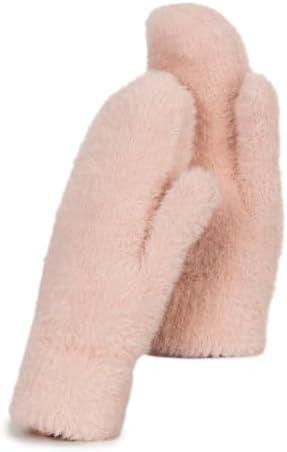 XuoAz Winter Warm Mittens for Kids - Soft Fur Fleece Lined Gloves Knit Cute Mitts for Boys Girls(for 9-15 Years)