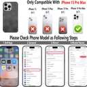 GUERNICA for iPhone 15 Pro Max Wallet Case with RFID Blocking Card Holder for Women Men, Kickstand Shockproof Phone Case for iPhone 15 Pro Max(6.7"),Light Black