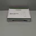 Black Bathroom Faucet for Single Handle HURRAN 1 Hole Bathroom Faucet with Pop-up Drain and Deck, Fits 1 Hole or 3 Hole Installations for Vanity, Bathroom & RV