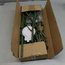 6 Pack Plant Support Plant Stakes for Indoor and Outdoor Plants, 44.8 Plant Sticks with Plant Clips Twist Tiers and Plant Tiers for House Potted Plants, Monstera Plant Support for Climbing Plants