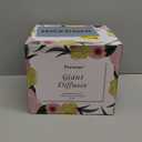 Porseme 500ml Glass Essential Oil Diffuser Aromatherapy Ultrasonic Cool Mist Humidifier 15-21 Running Hours Waterless Auto-Off Air Diffusers for Sleeping Yoga Working Spa(Deep Desert)