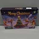 Christmas Slime Kit - 24 Pack Slime Party Favors for Kids, Xmas Stickers & Charms, Christmas Stocking Stuffers for Kids, Super Soft, Non-Sticky, DIY Surprise Slime for Girls & Boys