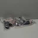 Blow Dryer Brush, 3-in-1 Rotating Hair Dryer Brush with 3 Heads for Drying Styling Volumizing Curling Sleeking in One Step for Long Hair, 3 Temperatures, Negative Ionen, Ceramic Coating, 360 Rotating (Rose)